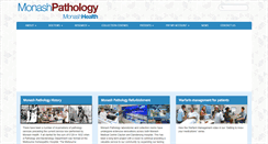 Desktop Screenshot of monashpathology.org